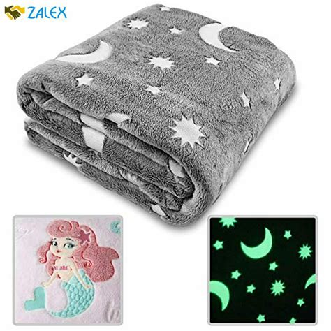 Glow In The Dark Moon&nbsp;Blanket