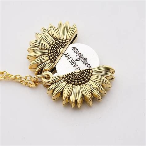 You Are My Sunshine Necklace Rose&nbsp;Gold