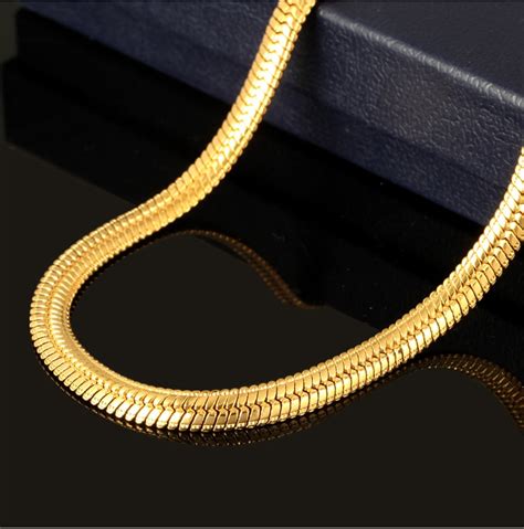 Snake Necklace Real&nbsp;Gold