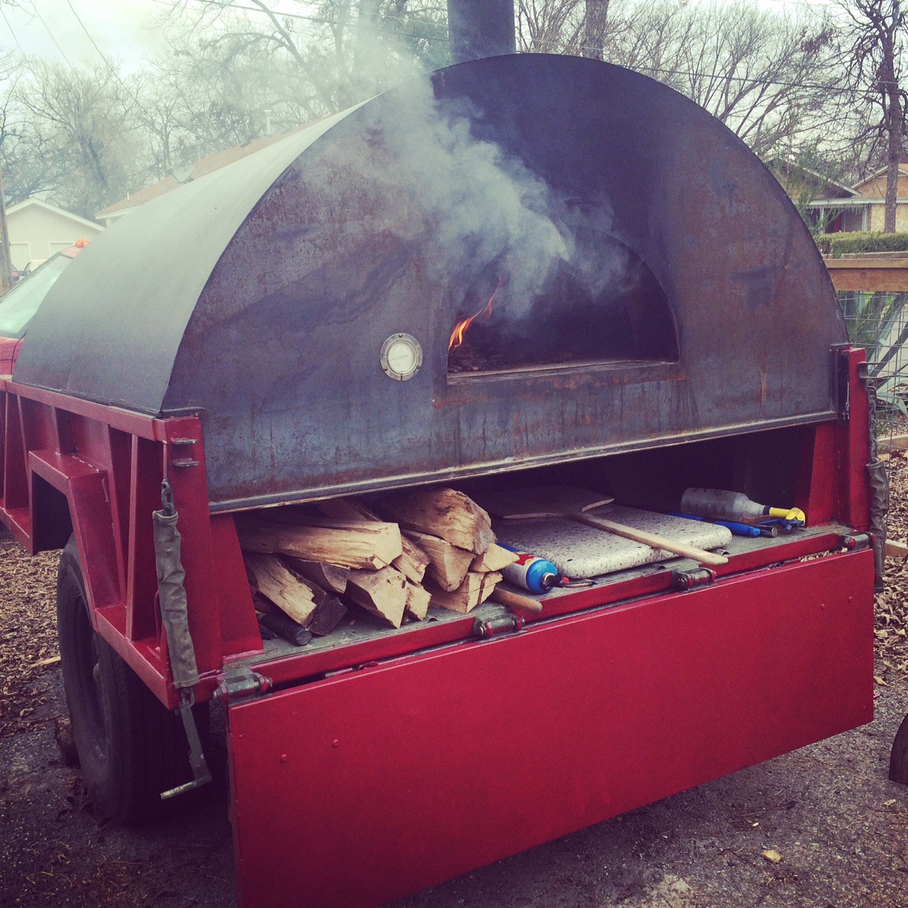 Wood Fired Mobile Pizza Ovens for Sale Cross Country