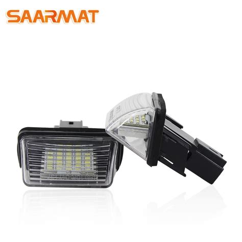 Number Plate Light Peugeot Partner