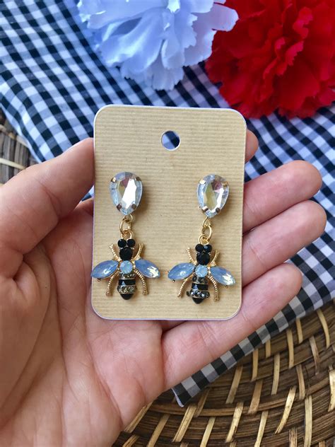 Bee Earrings Dangle
